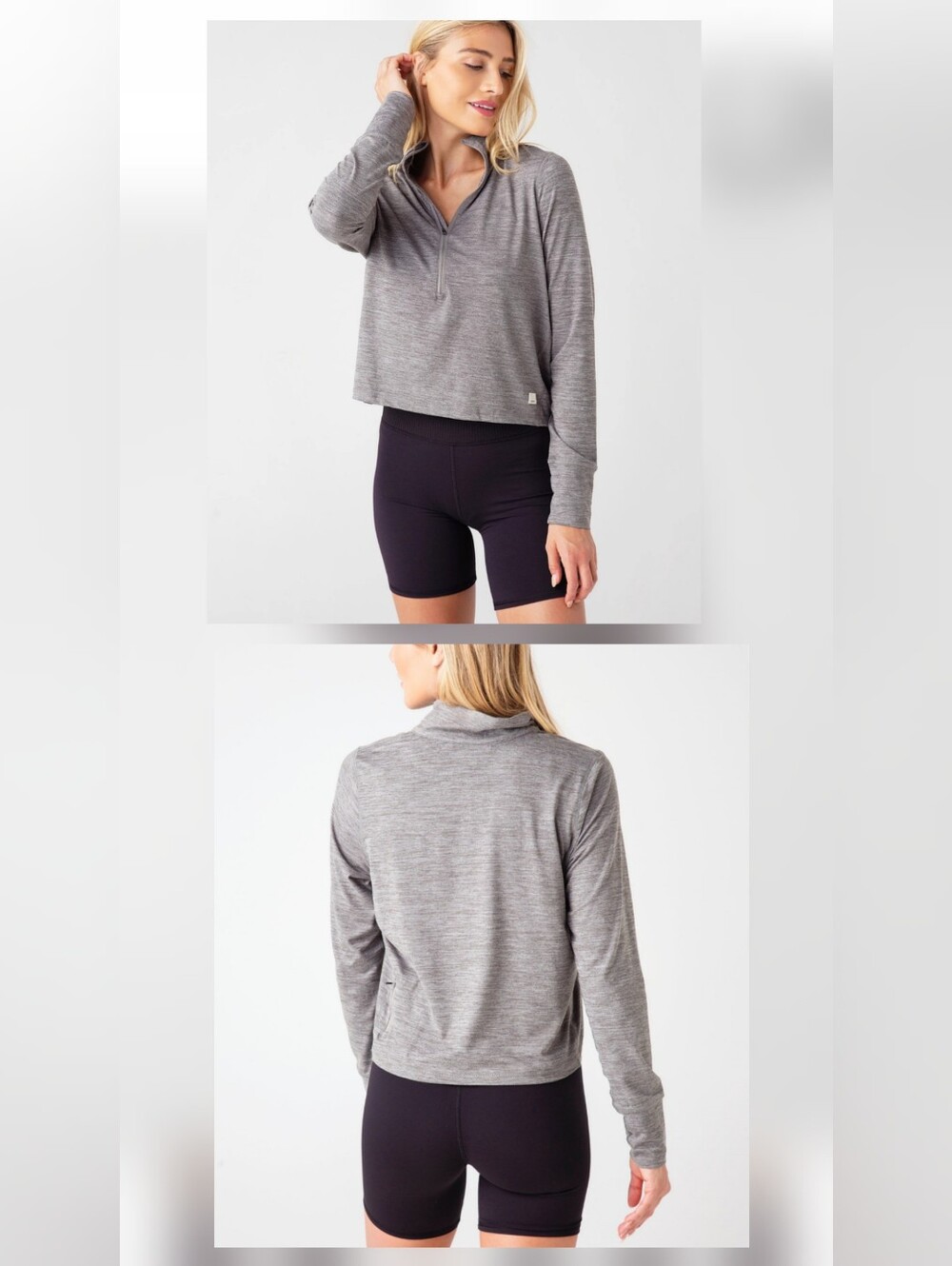 Vuori Crescent Half Zip Sz Large EUC